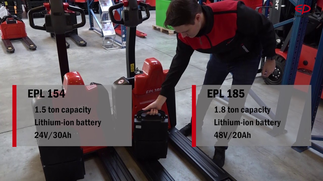 EPL 154 / 185 Li-Ion electric pallet truck - the next generation