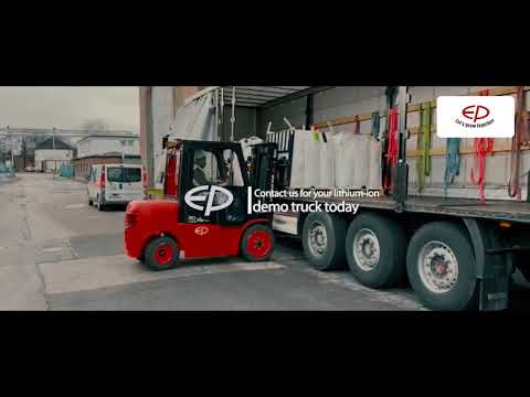 Electric Forklift Loading and Unloading | EP EFL302