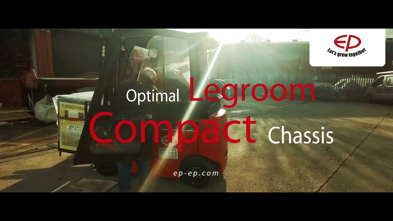 Lithium Ion Forklift Truck | EP Equipment L1 series in action