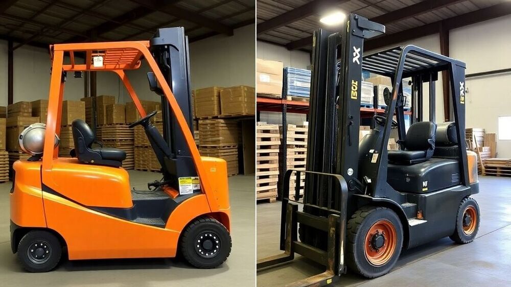 เปรียบเทียบรถโฟล์คลิฟท์มือสองกับรถใหม่ คุ้มค่าต่างกันอย่างไร