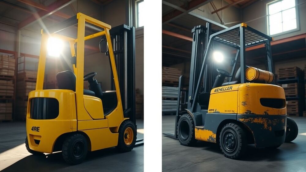 ต้นทุนการใช้งานรถโฟล์คลิฟท์มือสองและมือหนึ่ง