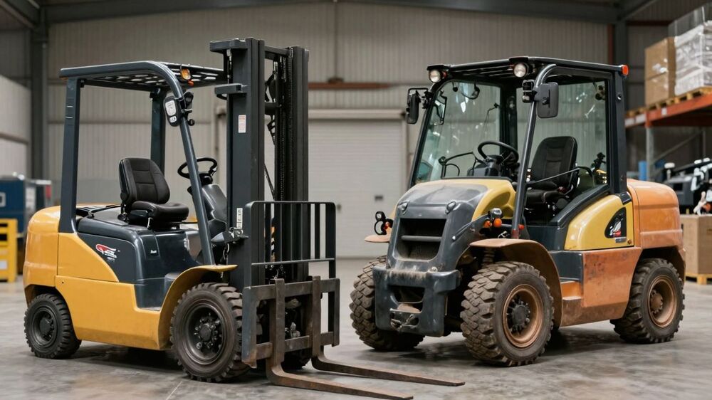 รถโฟล์คลิฟท์ไฟฟ้า กับ น้ำมัน ข้อดีข้อเสีย