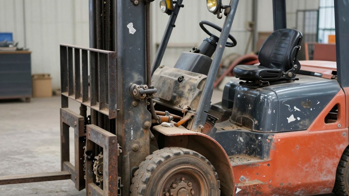 ปัญหารถโฟล์คลิฟท์กับอาการเสียที่พบบ่อย