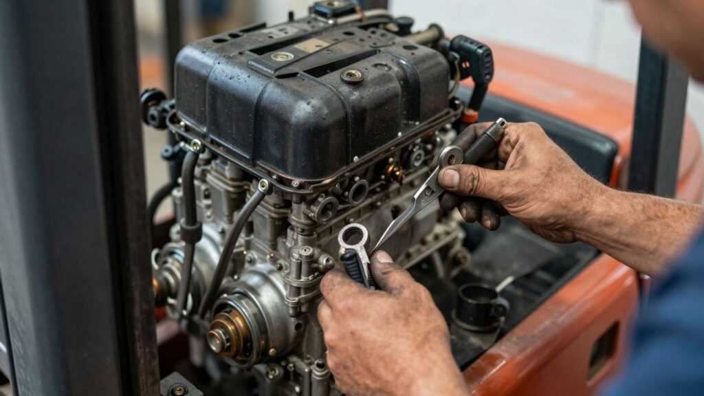 การซ่อมเครื่องยนต์รถโฟล์คลิฟท์กับปัญหาที่พบบ่อย
